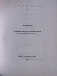 Báthory Zoltán - A tananyagkiválasztás és tananyagelrendezés egy számítástechnikai módszere [antikvár]