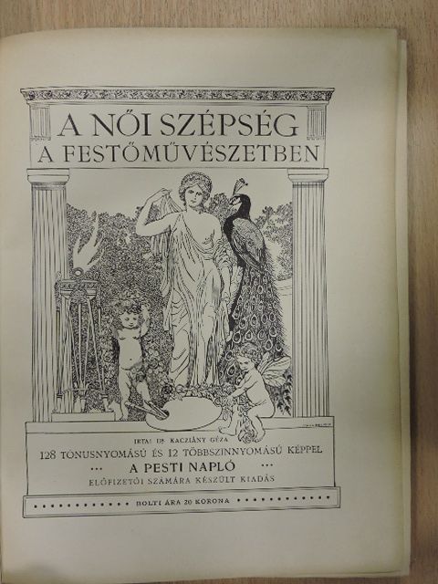 Dr. Kacziány Géza - A női szépség a festőművészetben [antikvár]