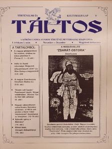 Balassa Zoltán - Táltos 1991. november-december [antikvár]