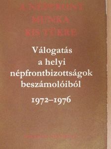 A Népfront munka kis tükre [antikvár]