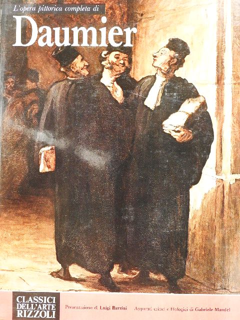 L'opera pittorica completa di Daumier [antikvár]