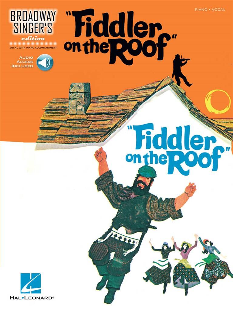 BOCK JERRY - FIDDLER ON THE ROOF. PIANO / VOCAL. AUDIO ACCES INCLUDED