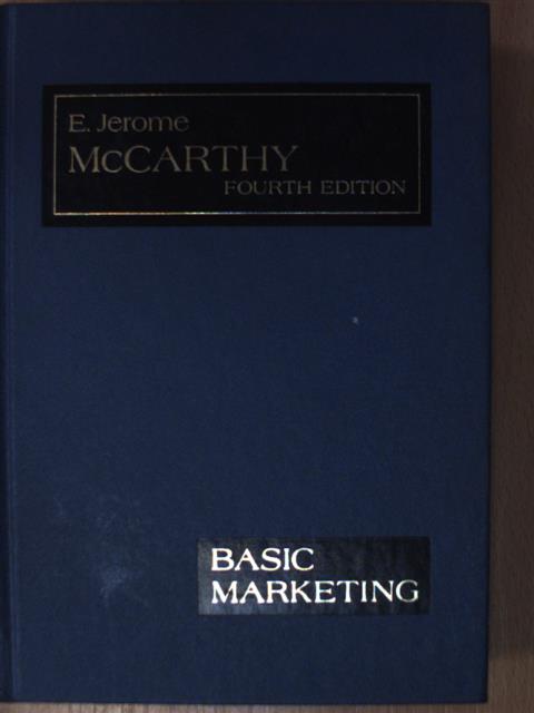 E. Jerome McCarthy - Basic Marketing [antikvár]