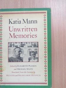 Katia Mann - Unwritten Memories [antikvár]