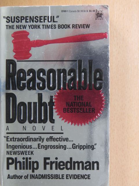 Philip Friedman - Reasonable Doubt [antikvár]
