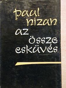 Paul Nizon - Az összeesküvés [antikvár]