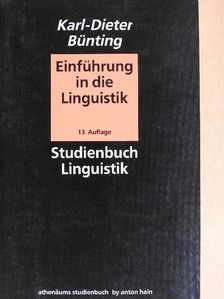 Karl-Dieter Bünting - Einführung in die Linguistik [antikvár]