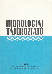 KÖRNYEI LÁSZLÓ - Hidrológiai Tájékoztató 1987 április [antikvár]