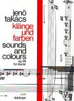 TAKÁCS JENŐ - KLAENGE UND FARBEN OP.95 FÜR KLAVIER