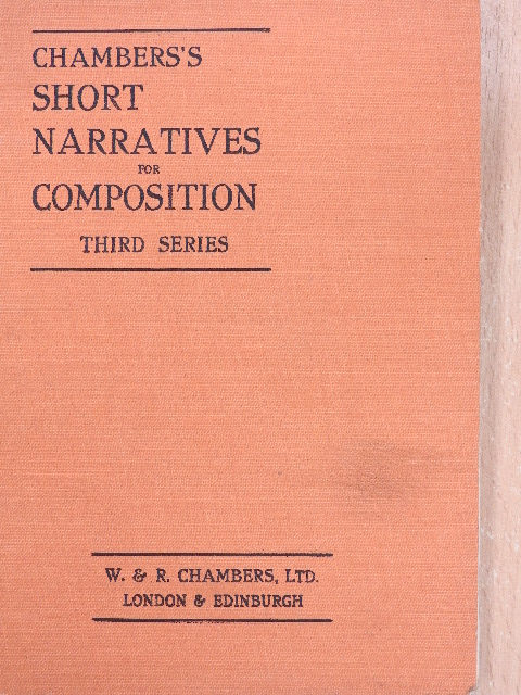 Chambers's Short Narratives for Composition [antikvár]