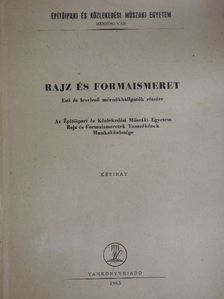 Gáborjáni Szabó Péter - Rajz és formaismeret [antikvár]