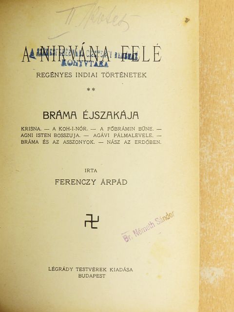 Ferenczy Árpád - A Nirvána felé II. [antikvár]