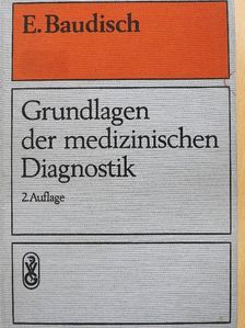 Grundlagen der medizinischen Diagnostik [antikvár]