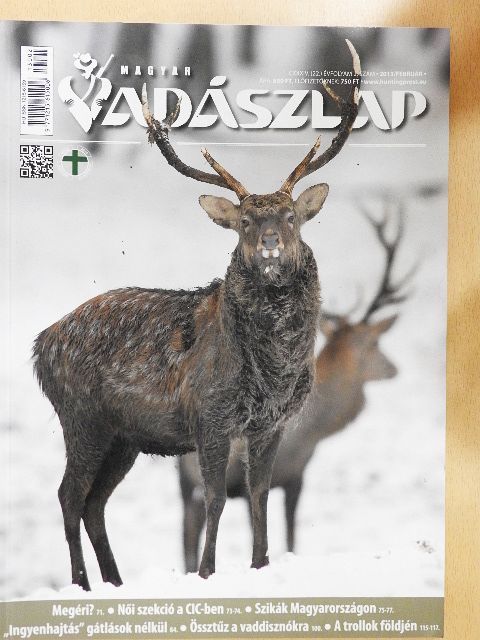 Bozóki László - Magyar Vadászlap 2013. február [antikvár]
