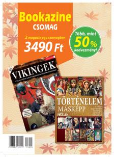 IQ Press kiadó - bookazine csomag: Füles bookazine 24/4 Vikingek+Top bookazine 24/2: Történelem másképp