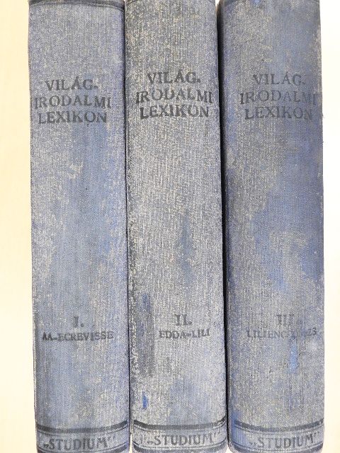 Dr. Antal Géza - Világirodalmi Lexikon I-III. [antikvár]