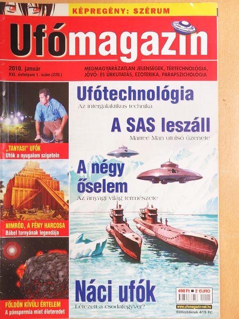 Bácsfi Boglár Diána - Ufómagazin 2010. január [antikvár]