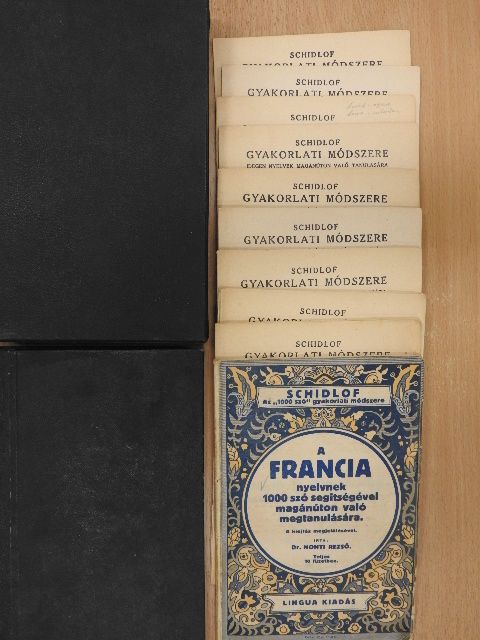 Schidlof - Schidlof gyakorlati módszere - Francia 1-10. füzet [antikvár]