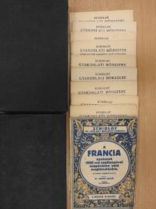 Schidlof - Schidlof gyakorlati módszere - Francia 1-10. füzet [antikvár]