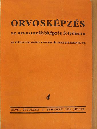 Dr. Bán Imre - Orvosképzés 1972. július [antikvár]