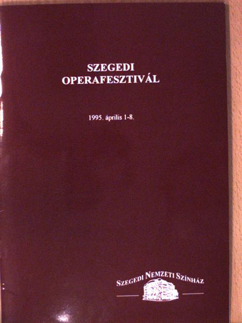 Szegedi Operafesztivál [antikvár]