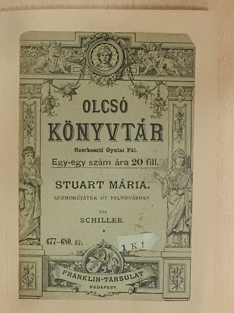 Schiller - Stuart Mária [antikvár]