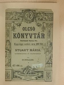 Schiller - Stuart Mária [antikvár]