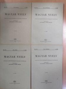 Aurélien Sauvageot - Magyar Nyelv 1965/1-4. [antikvár]