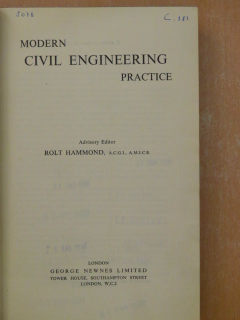 Modern civil engineering practice [antikvár]