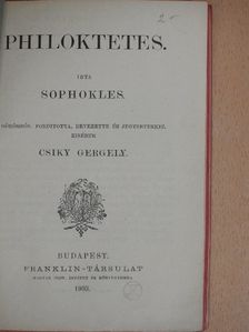 Sophokles - Philoktetes [antikvár]