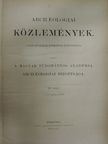 Dr. Henszlmann Imre - Archaeologiai közlemények XIV-XVI., XIX. (töredék) [antikvár]