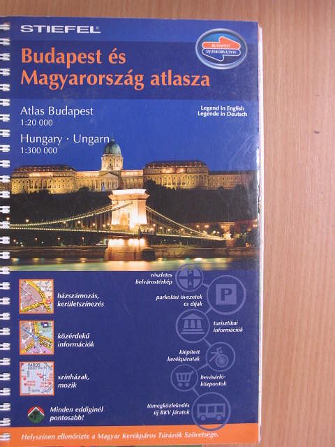 Magyarország és Budapest atlasza/Budapest és Magyarország atlasza [antikvár]