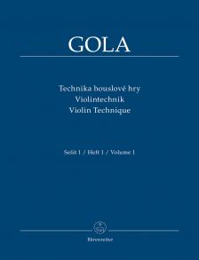 GOLA - VIOLINTECHNIK HEFT 1