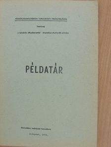 Példatár a költségvetési szervek pénzügyeihez [antikvár]