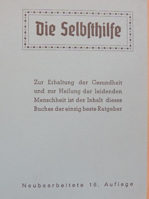 Josef Schmidt - Die Selbsthilfe [antikvár]