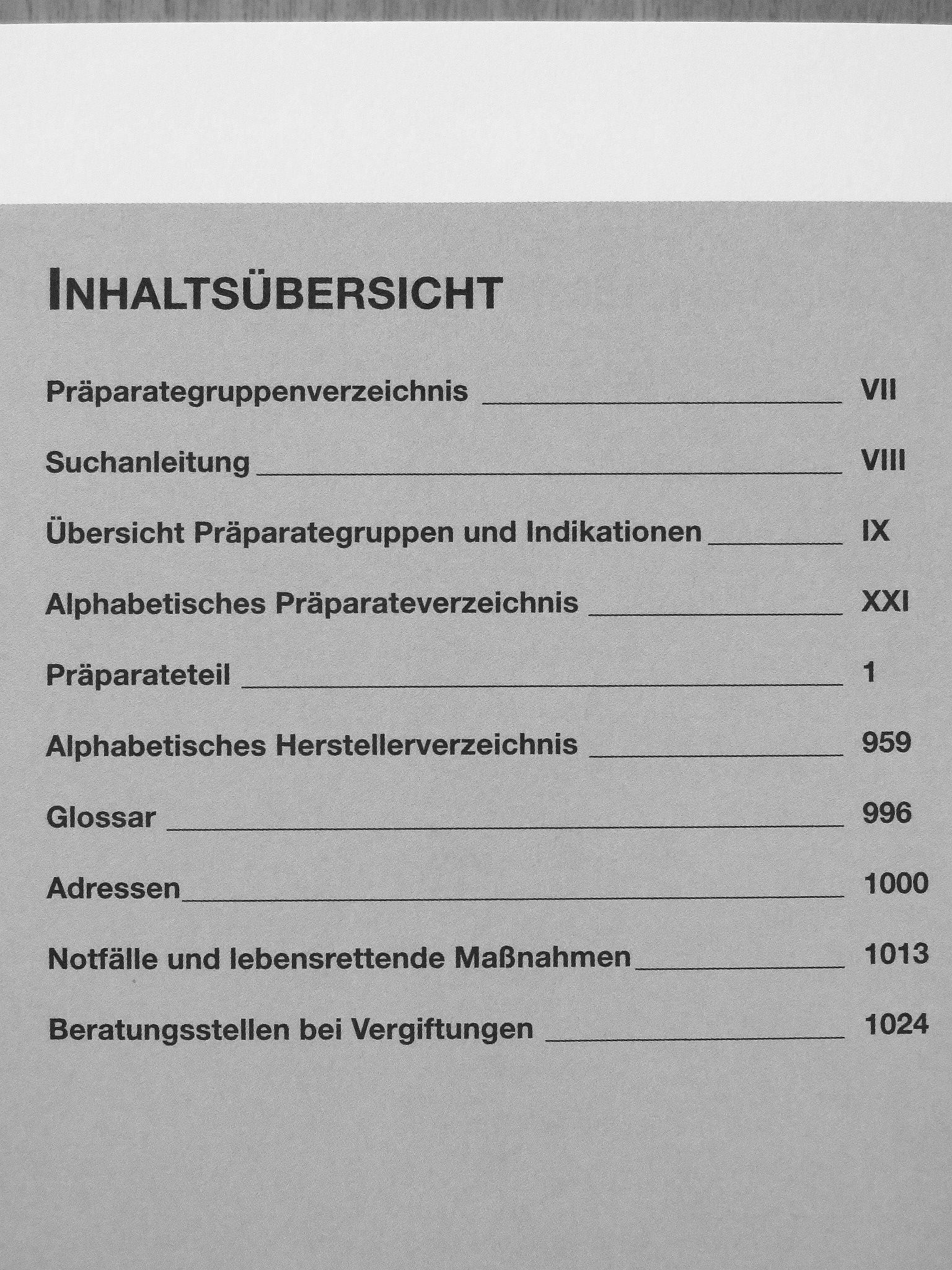 Präparateliste Naturheilkunde 2001 [antikvár]