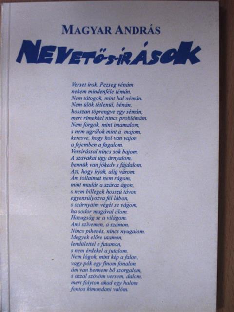 Magyar András - Nevető-s-írások [antikvár]