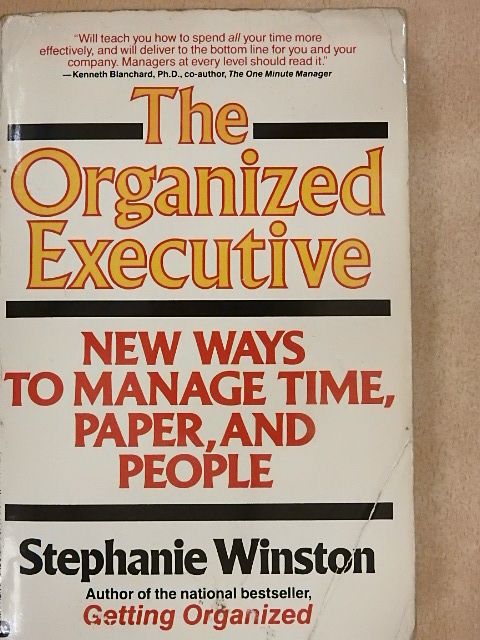 Stephanie Winston - The organized executive [antikvár]