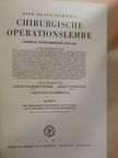 August Bier - Chirurgische Operationslehre V [antikvár]