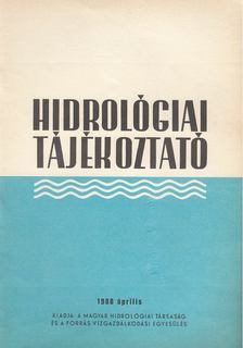 KÖRNYEI LÁSZLÓ - Hidrológiai Tájékoztató 1988 április [antikvár]