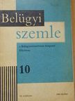 Balázs József - Belügyi Szemle 1968. október [antikvár]