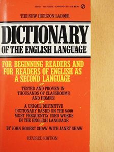 Janet Shaw - The New Horizon Ladder Dictionary of the English Language [antikvár]