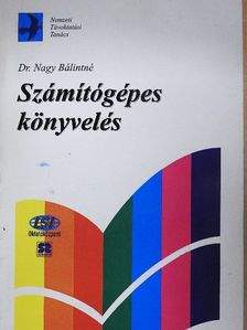Dr. Nagy Bálintné - Számítógépes könyvelés [antikvár]