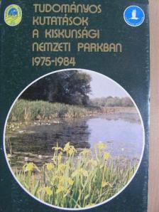 Dr. Bankovics Attila - Tudományos kutatások a Kiskunsági Nemzeti Parkban 1975-1984 [antikvár]