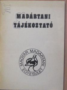 Ács Attila - Madártani tájékoztató 1985. április-junius [antikvár]