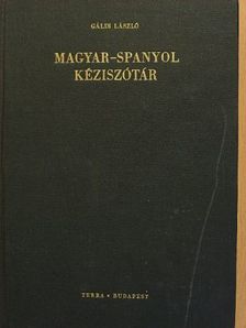 Gáldi László - Magyar-spanyol kéziszótár [antikvár]