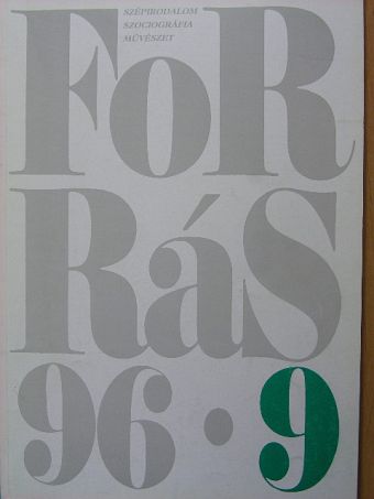 Bárdos B. Arthur - Forrás 1996. szeptember [antikvár]
