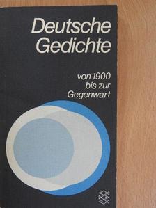 Heinz Piontek - Deutsche Gedichte von 1900 bis zur Gegenwart [antikvár]