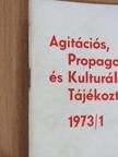 Balog István - Agitációs, Propaganda és Kulturális Tájékoztató 1973/1 [antikvár]