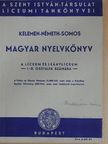 Dr. Kelemen József - Magyar nyelvkönyv [antikvár]